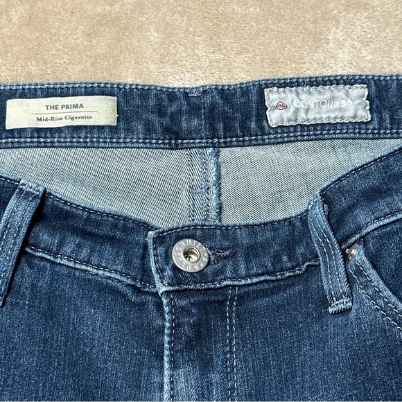 AG Contour 360 The Prima Mid Rise Cigarette Jeans, size 31R - Picture 5 of 10